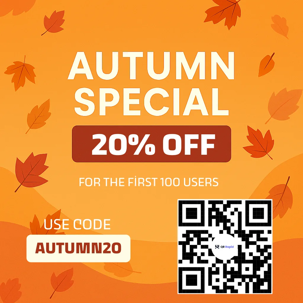 QR Code Generator Promo Code: Autumn 2025